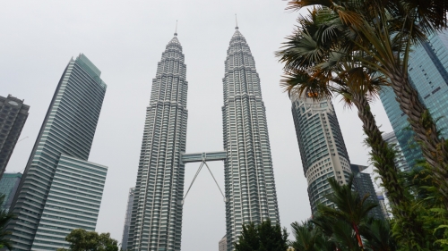 Petronas-Towers (452 m hoch)