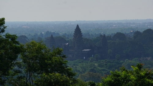 Blick vom Hügel Phnom Bakheng